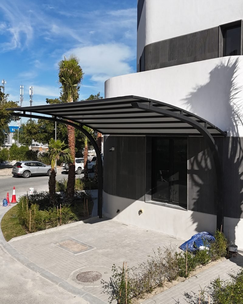 Dana Factory steel canopy project